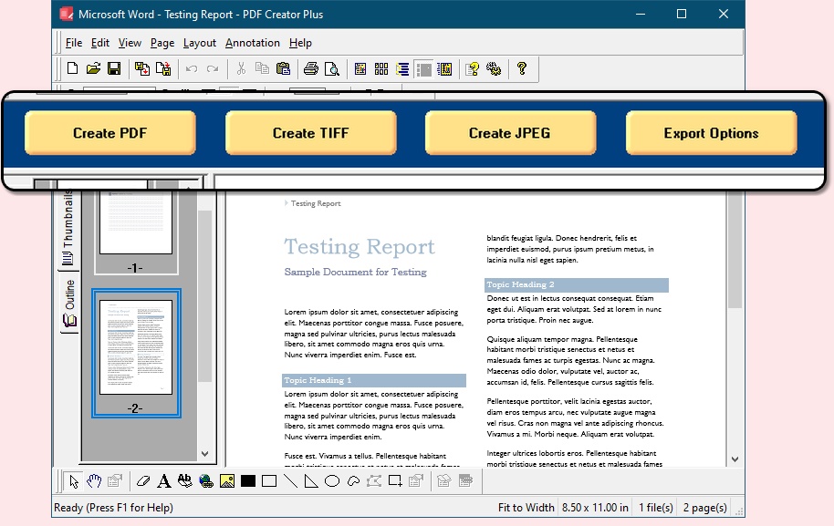 pdf creator software mac from scans